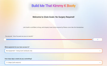 preview for Build ME That Kimmy K Booty
